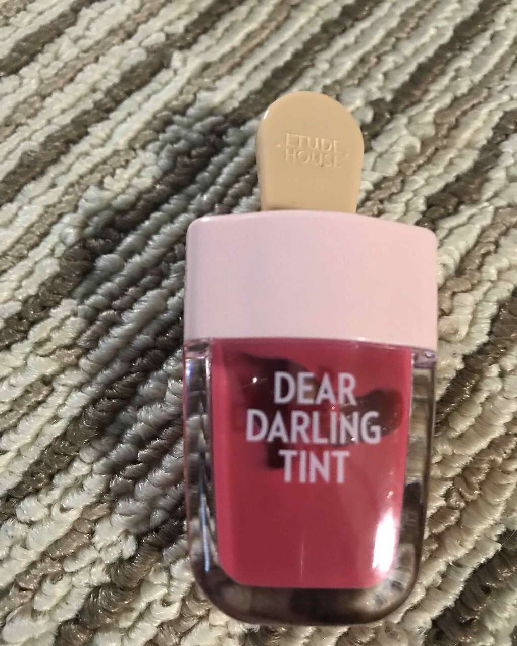 ディアダーリン ウォータージェルティント (アイスティント)/ETUDE/口紅を使ったクチコミ(1枚目)