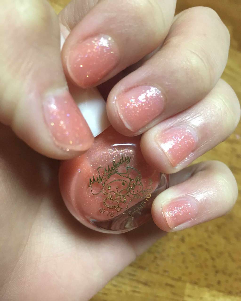 サンリオネイル/DAISO/マニキュアを使ったクチコミ(1枚目)