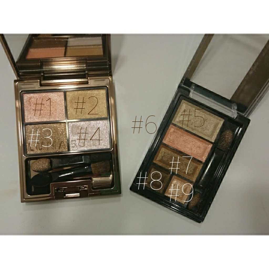 シアーコントラストアイズ/LUNASOL/アイシャドウパレットを使ったクチコミ（1枚目）