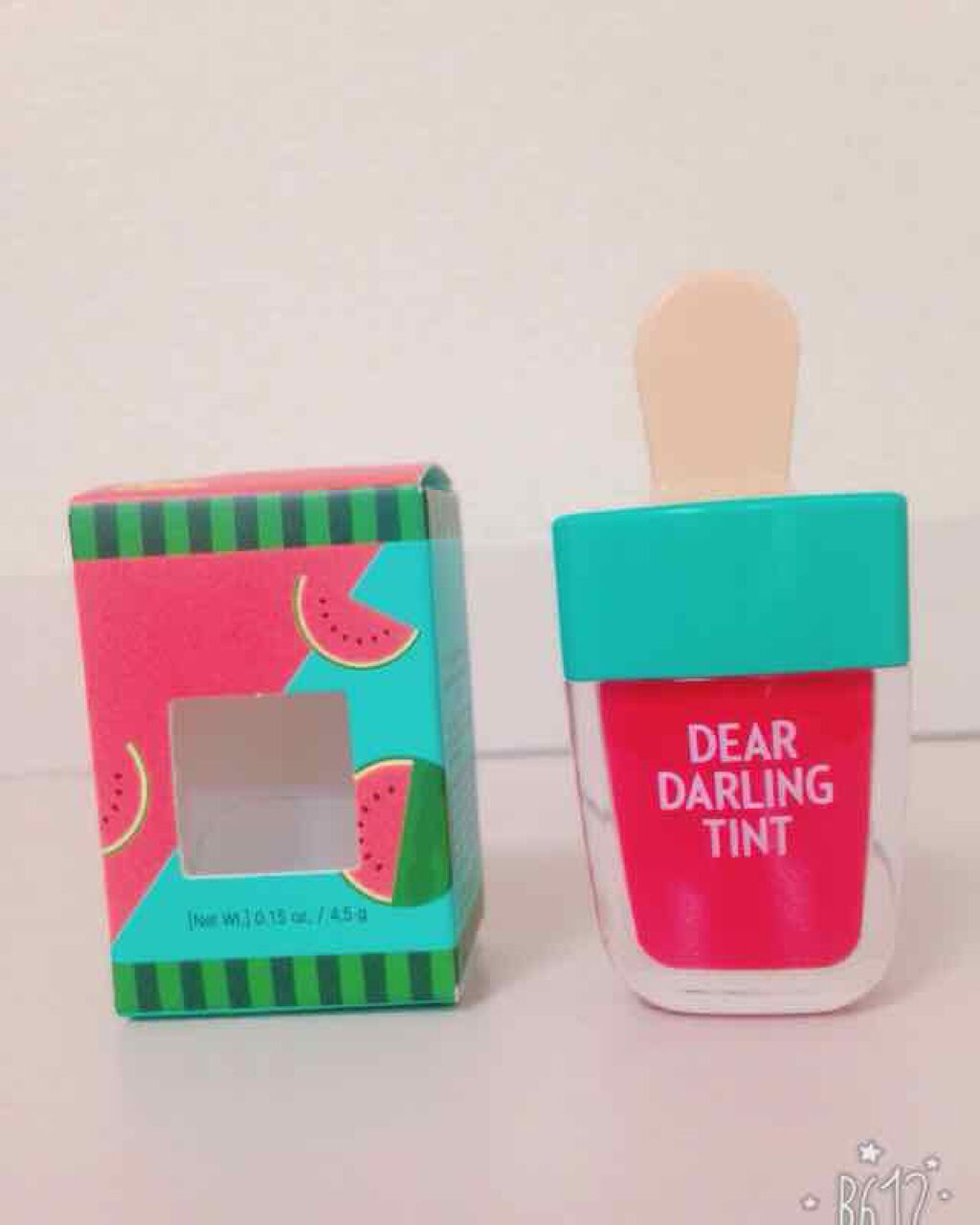 ディアダーリン ウォータージェルティント (アイスティント)/ETUDE/口紅を使ったクチコミ(1枚目)