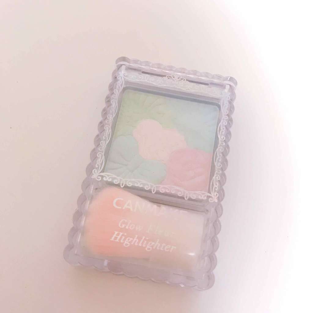 グロウフルールハイライター/キャンメイク/パウダーハイライトを使ったクチコミ(1枚目)
