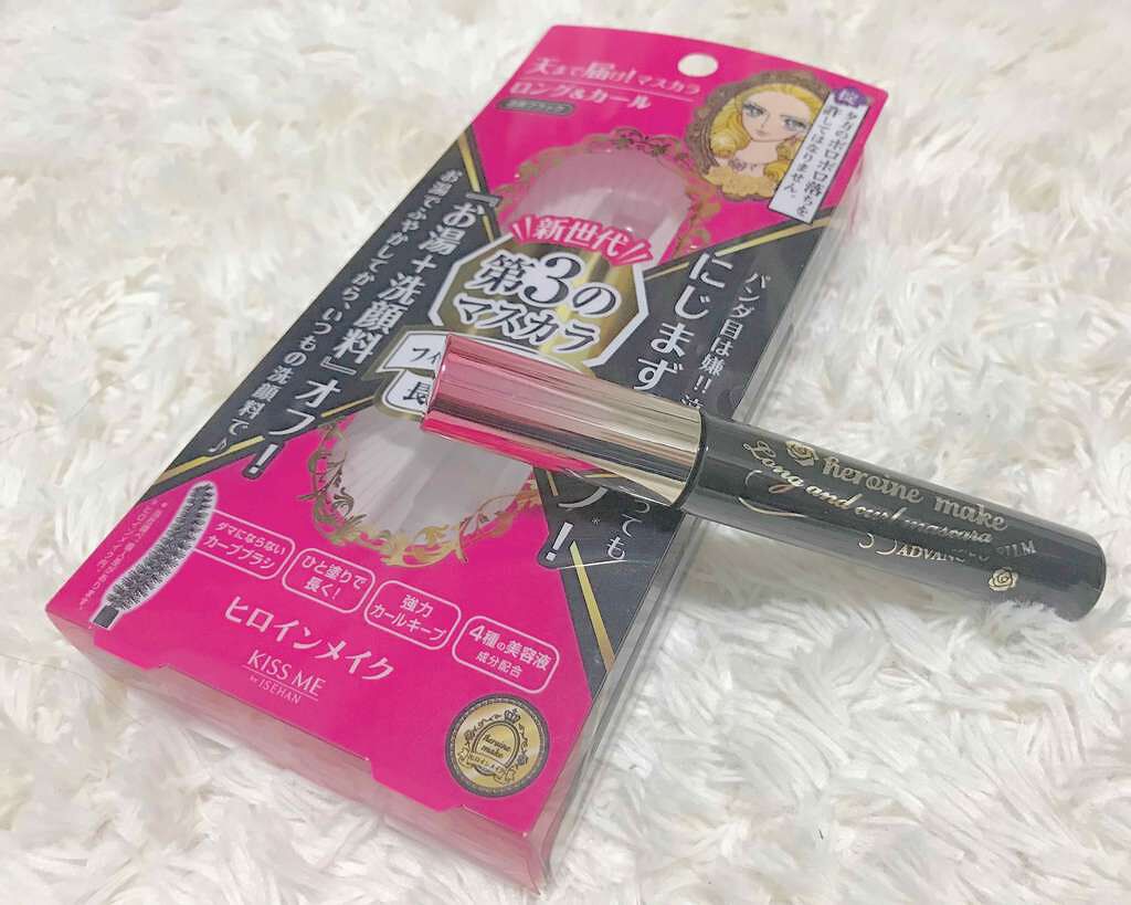 ロング&カールマスカラ アドバンストフィルム/ヒロインメイク/マスカラを使ったクチコミ(1枚目)