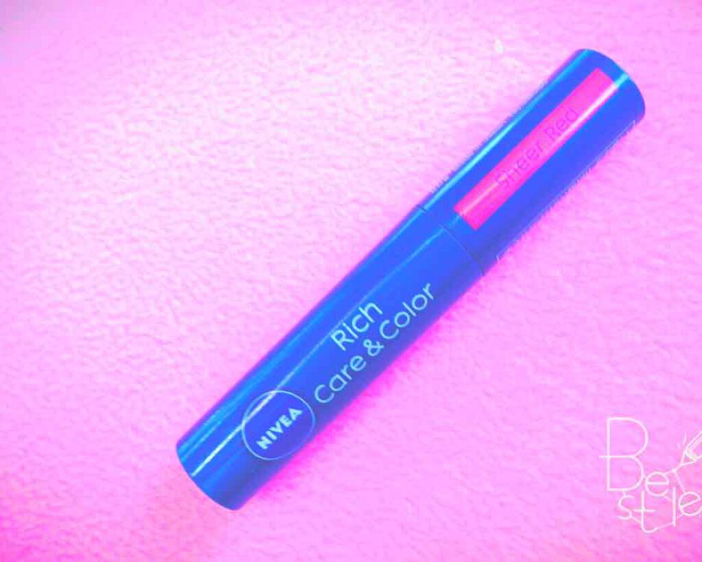 ニベア リッチケア&カラーリップ/ニベア/リップクリームを使ったクチコミ(1枚目)