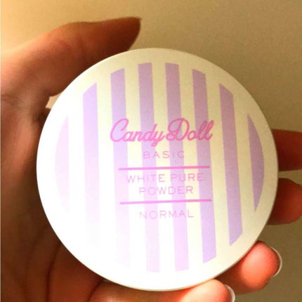 キャンディドール ホワイトピュアパウダー<ノーマル>/CandyDoll/ルースパウダーを使ったクチコミ(1枚目)