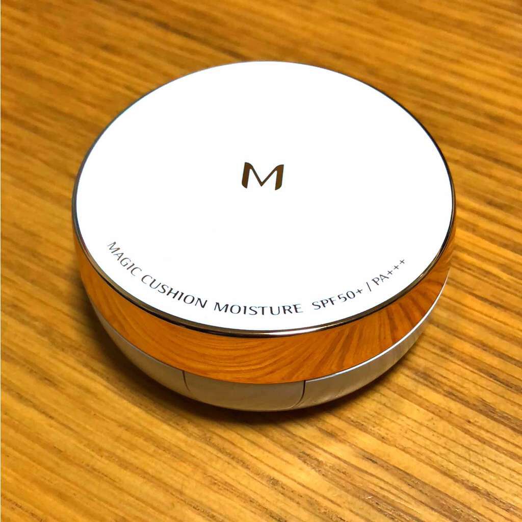 M クッション ファンデーション(モイスチャー)/MISSHA/クッションファンデーションを使ったクチコミ（1枚目）