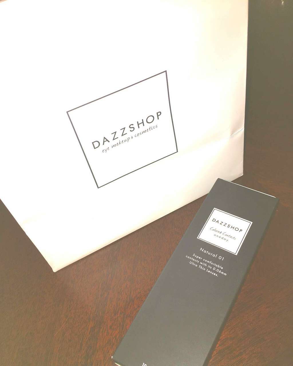 カラーコンタクトレンズ(ワンデー)/DAZZSHOP/ワンデー(1DAY)カラコンを使ったクチコミ(1枚目)