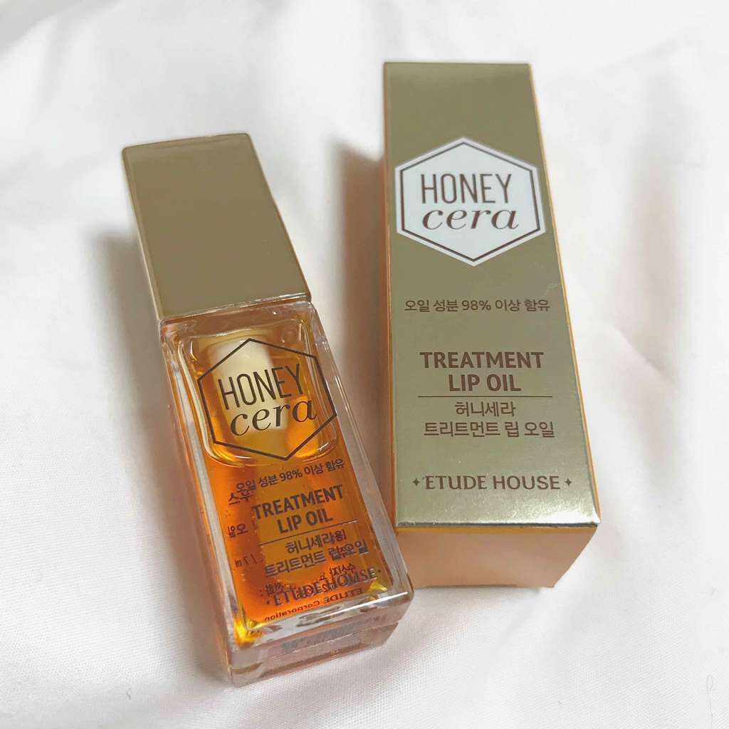 Hセラ トリートメント リップオイル/ETUDE/リップグロスを使ったクチコミ(1枚目)