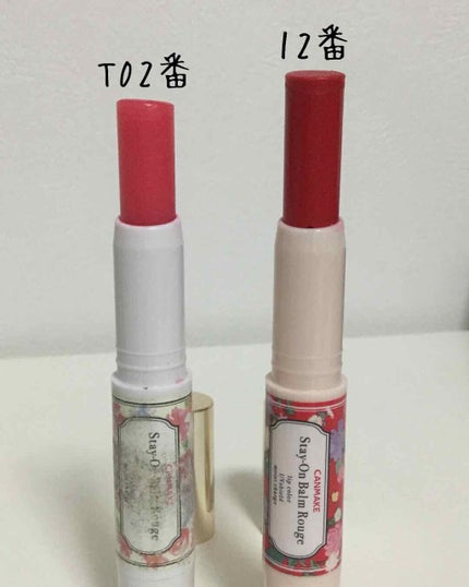 ステイオンバームルージュ/キャンメイク/口紅を使ったクチコミ(2枚目)