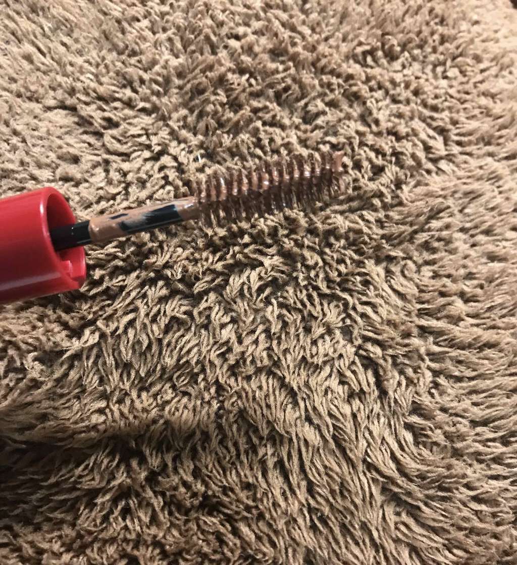 パーフェクトカラーアイブロー/インテグレート/眉マスカラを使ったクチコミ(2枚目)