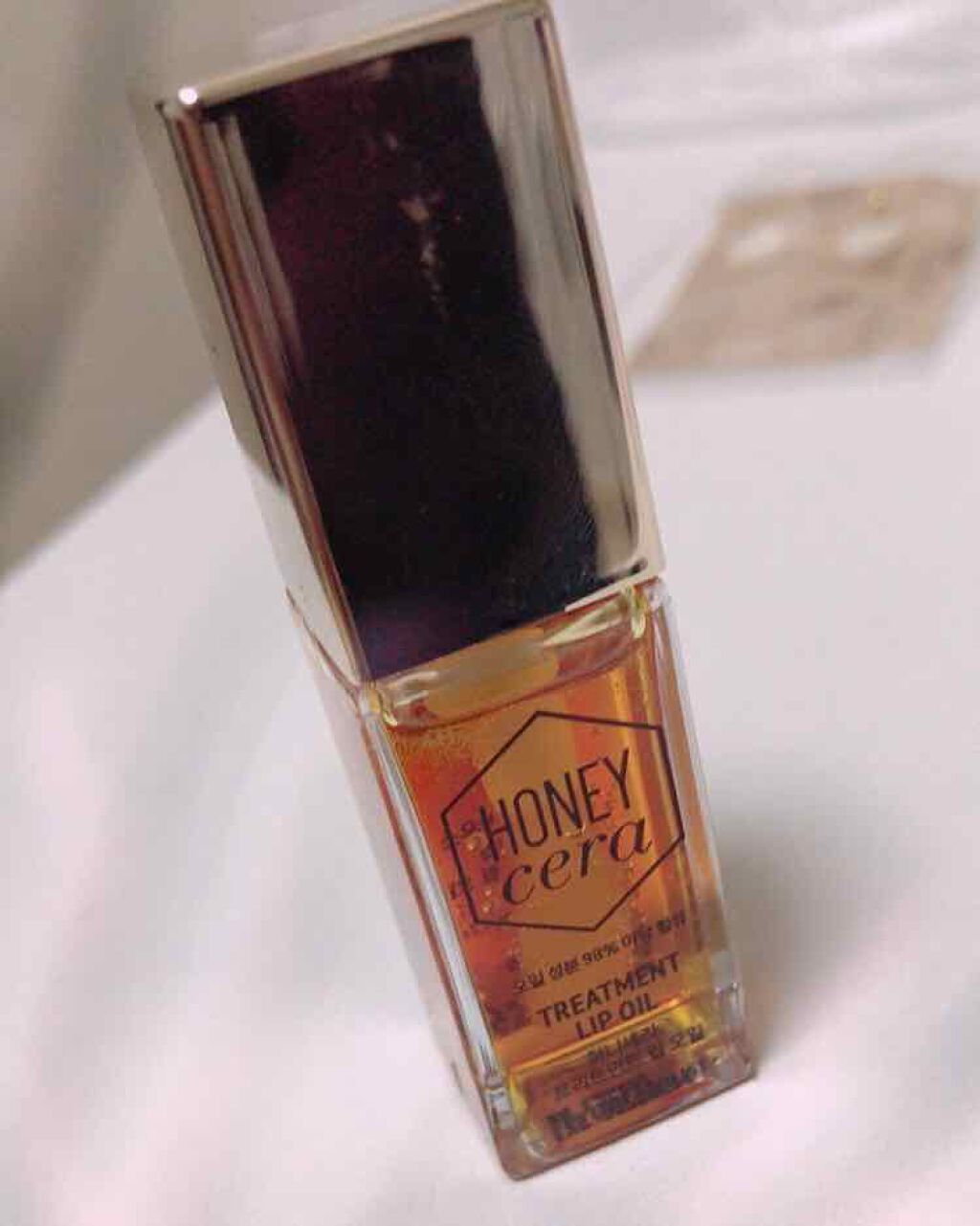 Hセラ トリートメント リップオイル/ETUDE/リップグロスを使ったクチコミ(1枚目)