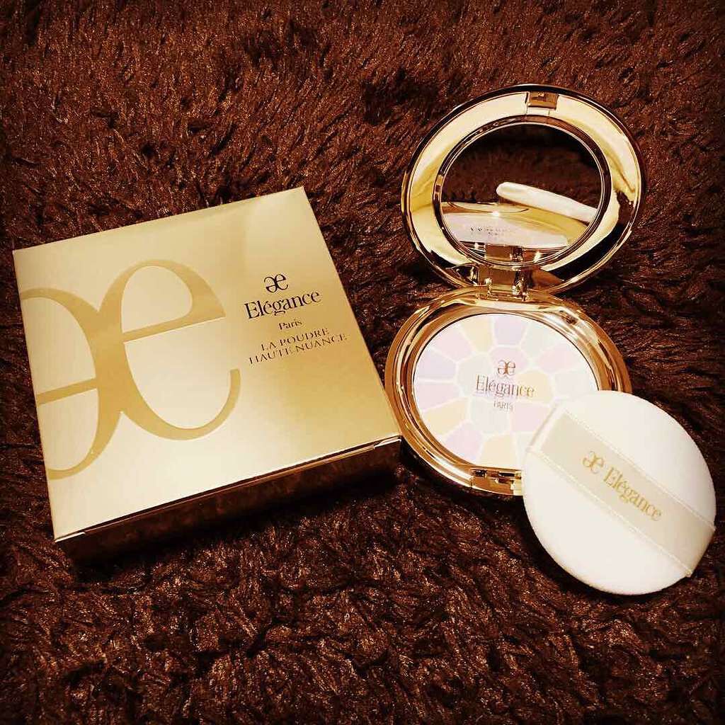 ラ プードル オートニュアンス/Elégance/プレストパウダーを使ったクチコミ（1枚目）