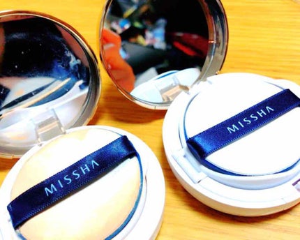 M クッション ファンデーション(モイスチャー)/MISSHA/クッションファンデーションを使ったクチコミ(2枚目)