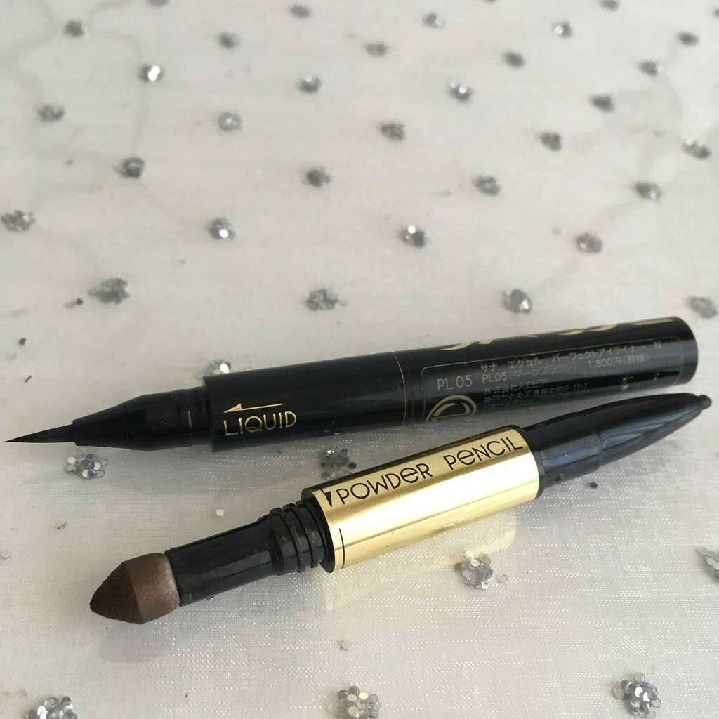 パーフェクトアイライナー N PL05  ダークブラウン/excel/ペンシルアイライナーを使ったクチコミ（2枚目）