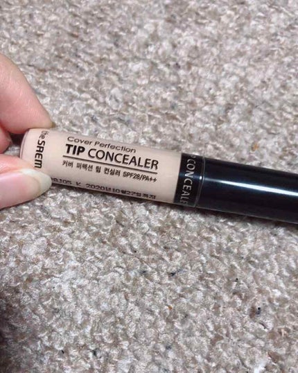 カバーパーフェクション チップコンシーラー/the SAEM/リキッドコンシーラーを使ったクチコミ(1枚目)