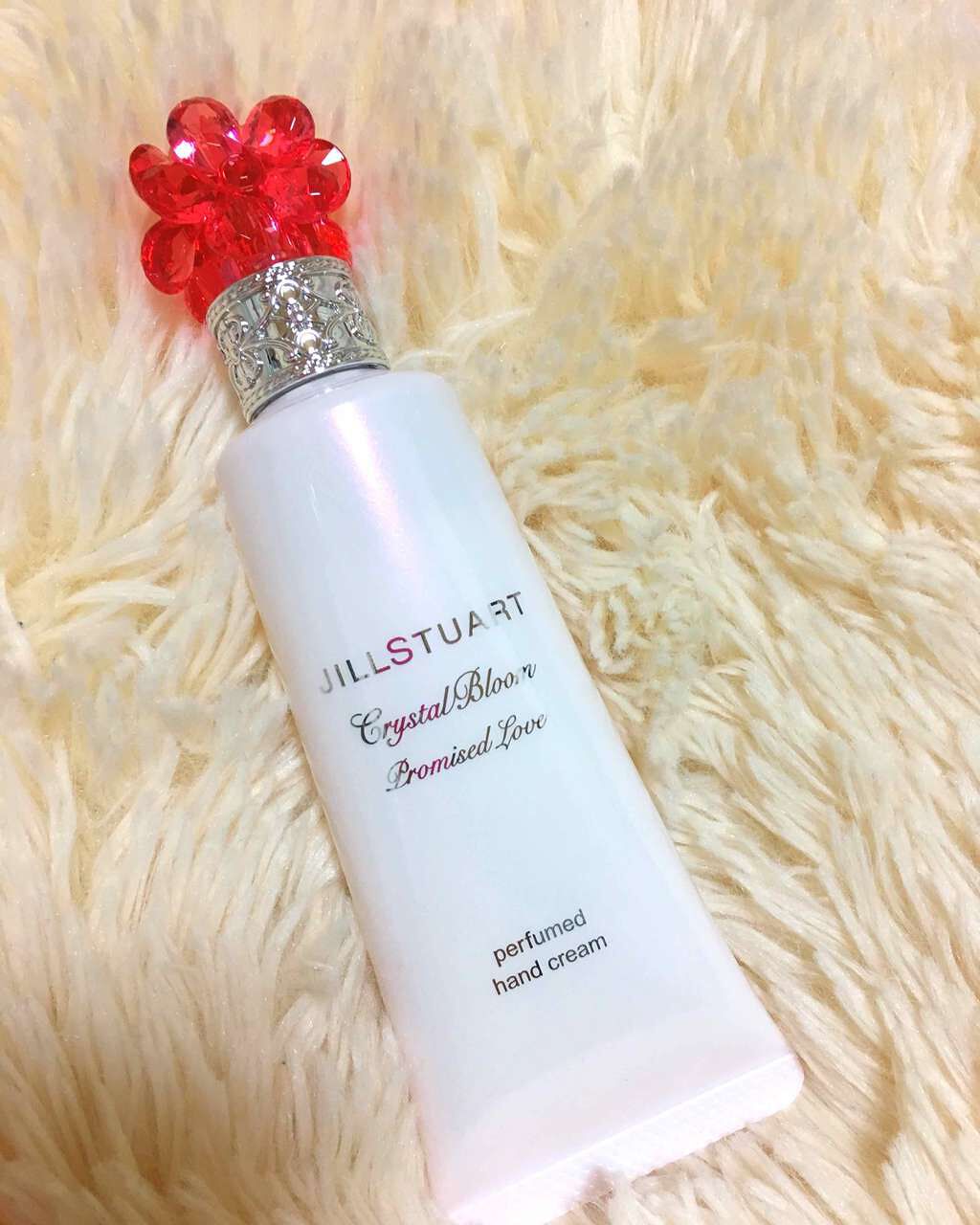 クリスタルブルーム プロミスドラブ パフュームド ハンドクリーム/JILL STUART/ハンドクリームを使ったクチコミ（1枚目）