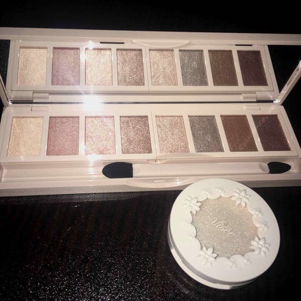 グラマラスヌード アイパレット (クリスマスコフレ 2017)/Visée/メイクアップキットを使ったクチコミ(1枚目)