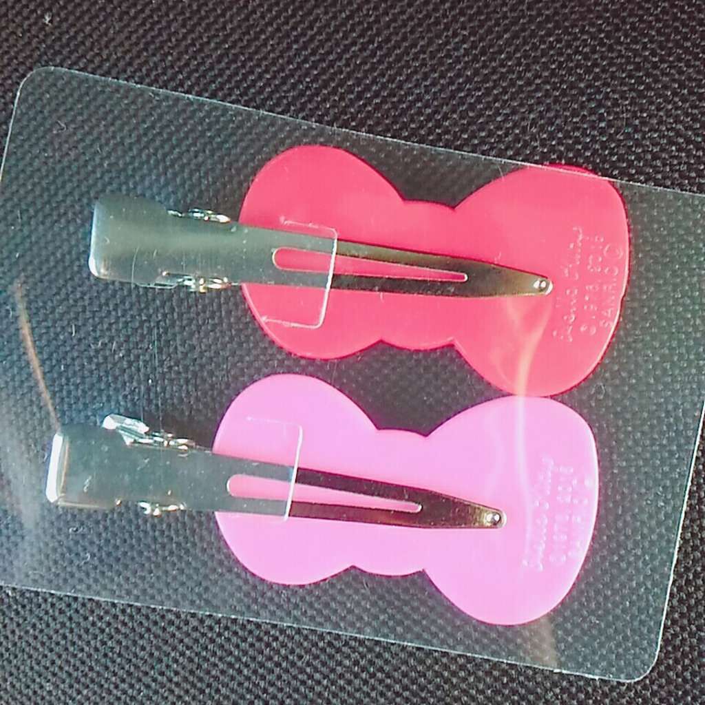 前髪クリップ/DAISO/ヘアアクセサリーを使ったクチコミ（2枚目）