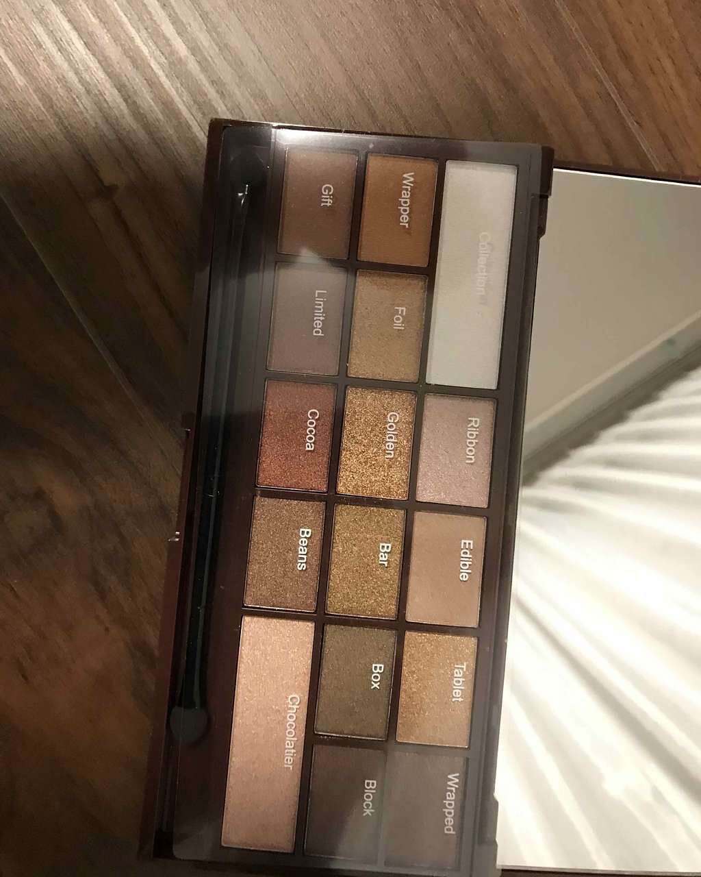 アイラブチョコレート/MAKEUP REVOLUTION/アイシャドウパレットを使ったクチコミ(1枚目)