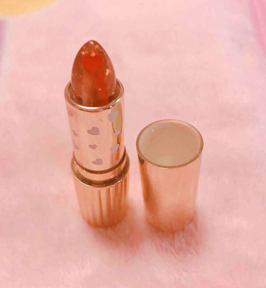 オイルインカラーリップ/JellyKiss/口紅を使ったクチコミ(2枚目)