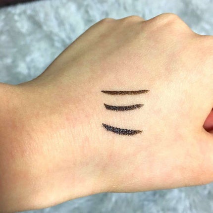 ミネラルリキッドアイライナー/EYEMANIA/リキッドアイライナーを使ったクチコミ(2枚目)