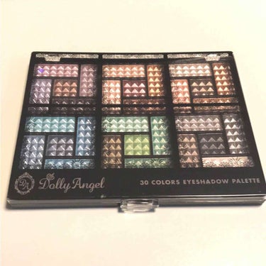 30COLORSEYESHADOWPALETTE/Dolly Angel/パウダーアイシャドウを使ったクチコミ（1枚目）