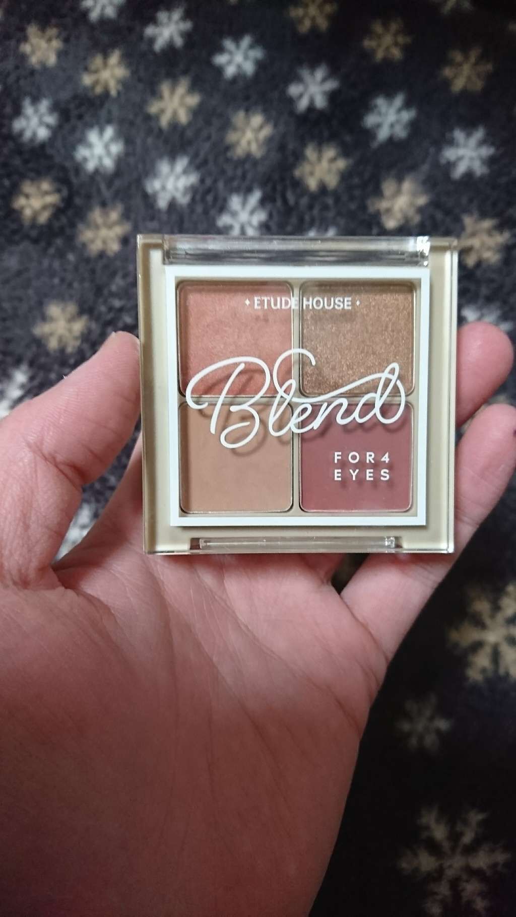 ブレンド フォー アイズ/ETUDE/アイシャドウパレットを使ったクチコミ(1枚目)