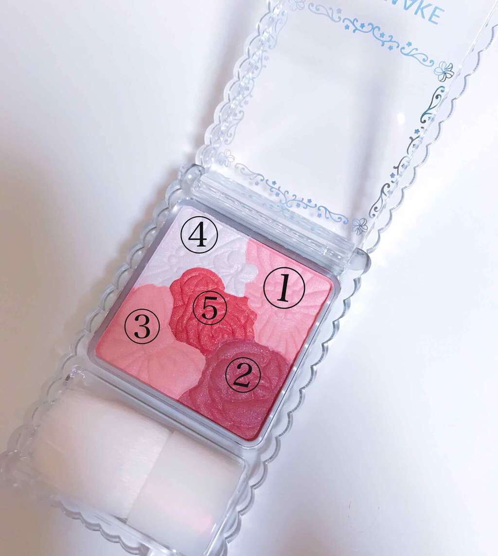 グロウフルールチークス/キャンメイク/パウダーチークを使ったクチコミ（3枚目）