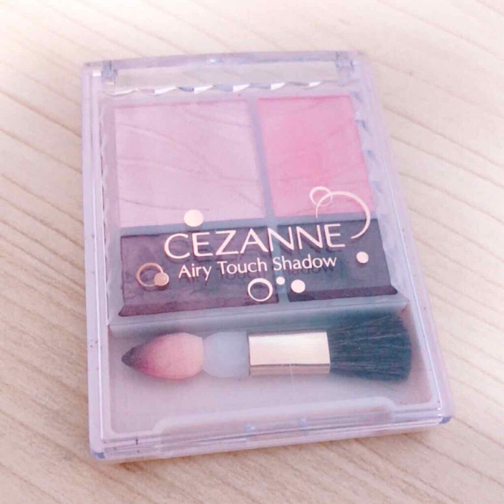 エアリータッチシャドウ/CEZANNE/アイシャドウパレットを使ったクチコミ(1枚目)