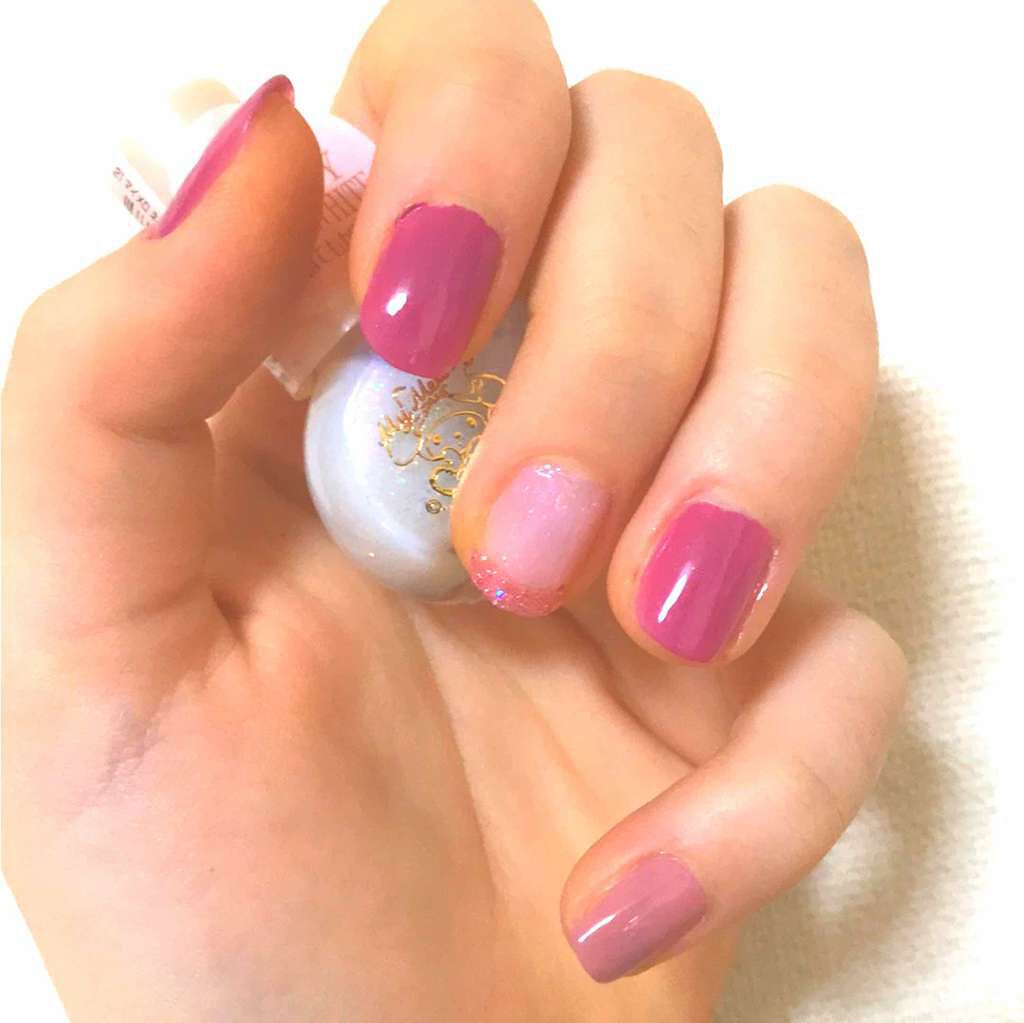 サンリオネイル/DAISO/マニキュアを使ったクチコミ(1枚目)