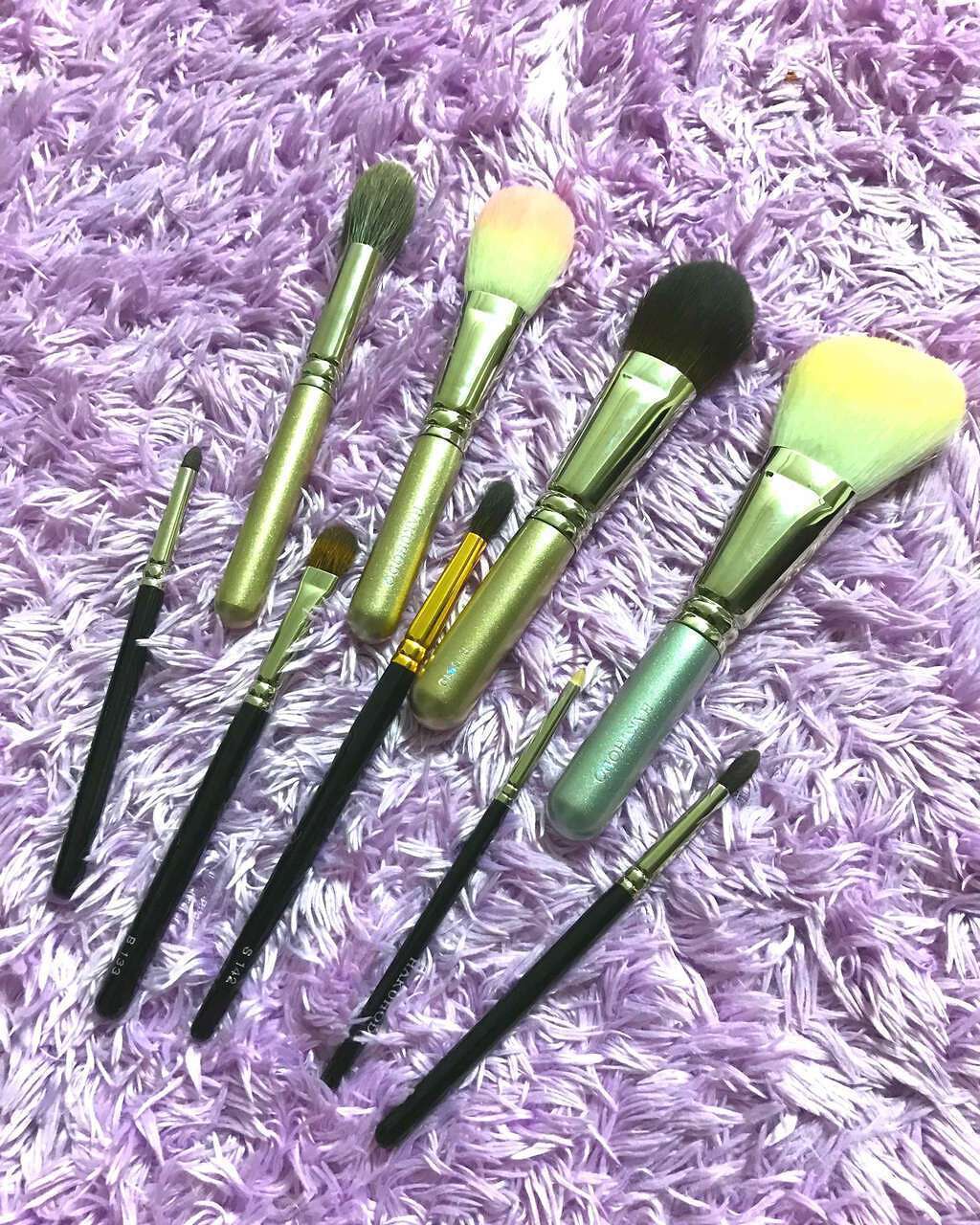 G531 パウダー斜め/白鳳堂/メイクブラシを使ったクチコミ(1枚目)