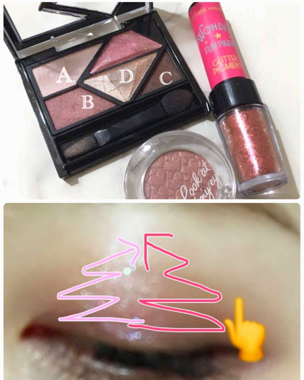 ルックアット マイアイジュエル/ETUDE/単色アイシャドウを使ったクチコミ（2枚目）