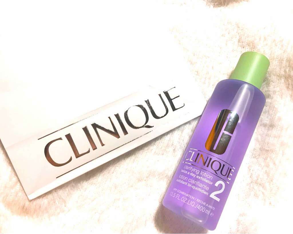 クラリファイング ローション 2/CLINIQUE/拭き取り化粧水を使ったクチコミ（1枚目）