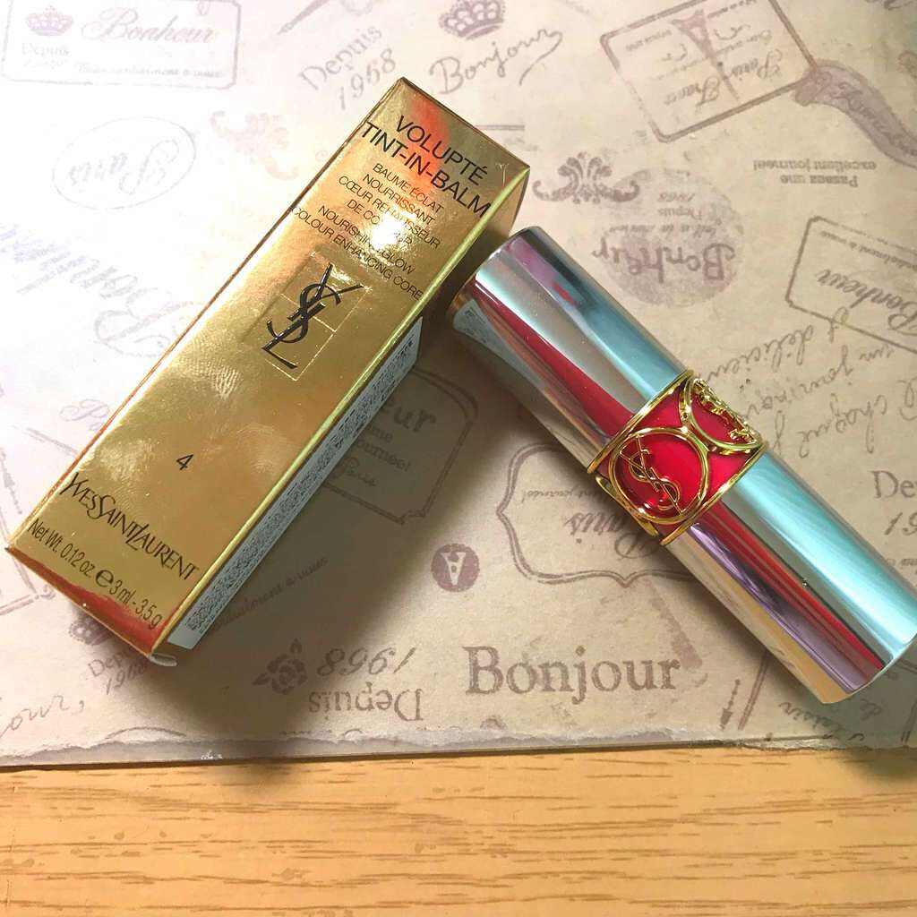 ヴォリュプテ ティントインバーム/YVES SAINT LAURENT BEAUTE/口紅を使ったクチコミ(2枚目)