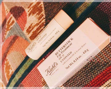 キールズ バタースティック リップ トリートメント オリジナル(限定デザイン)/Kiehl's/リップケア・リップクリームを使ったクチコミ（1枚目）