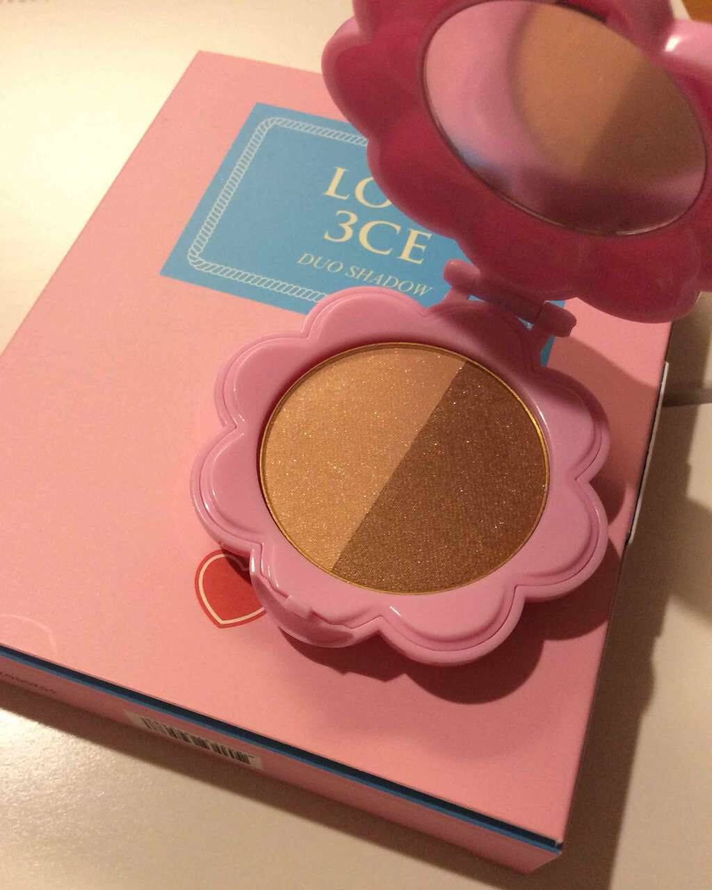 LOVE 3ce DUO SHADOW/3CE/アイシャドウパレットを使ったクチコミ（2枚目）