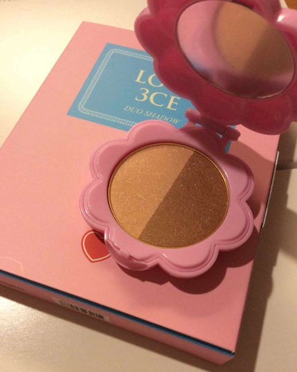 LOVE 3ce DUO SHADOW/3CE/アイシャドウパレットを使ったクチコミ(2枚目)