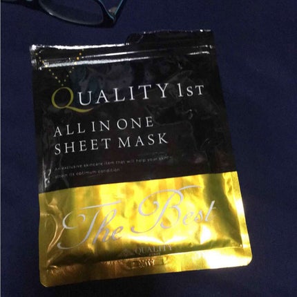 オールインワンシートマスク ザ・ベストEX/クオリティファースト/シートマスク・パックを使ったクチコミ(1枚目)