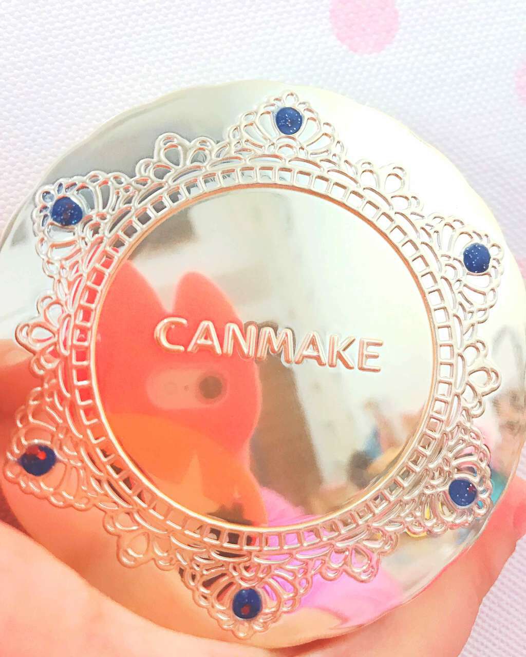 【旧品】マシュマロフィニッシュパウダー/キャンメイク/プレストパウダーを使ったクチコミ(1枚目)