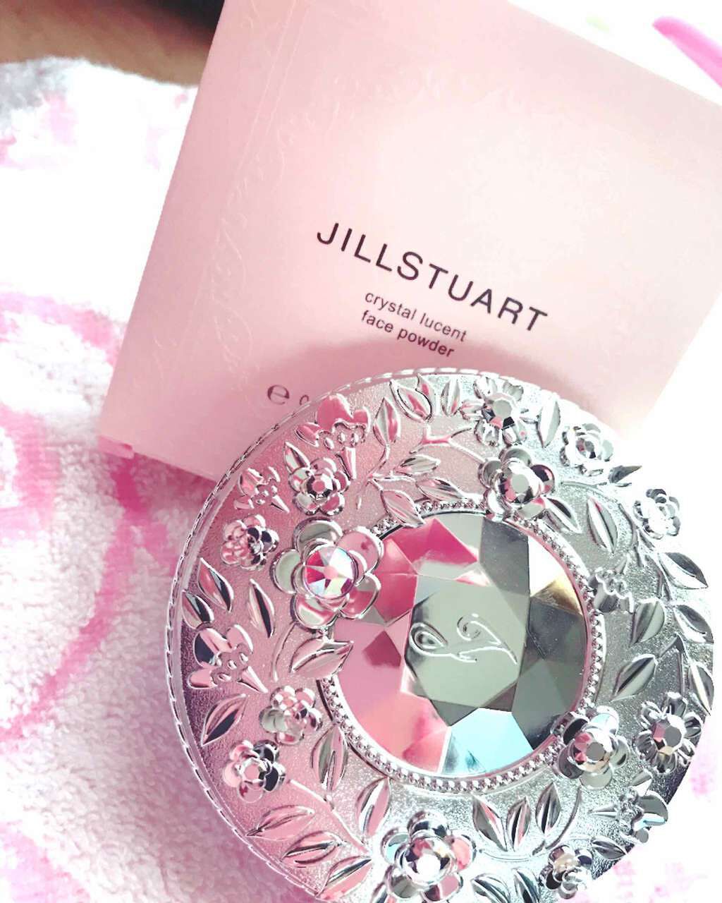 クリスタルルーセント フェイスパウダー/JILL STUART/プレストパウダーを使ったクチコミ(1枚目)