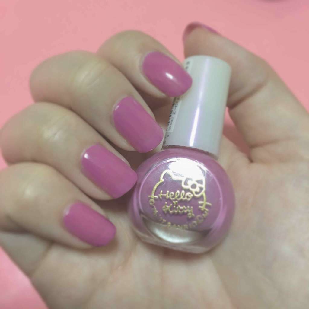 サンリオネイル/DAISO/マニキュアを使ったクチコミ(1枚目)