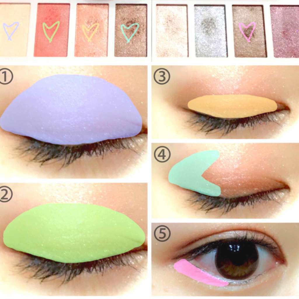 グラマラスヌード アイパレット (クリスマスコフレ 2017)/Visée/メイクアップキットを使ったクチコミ(2枚目)