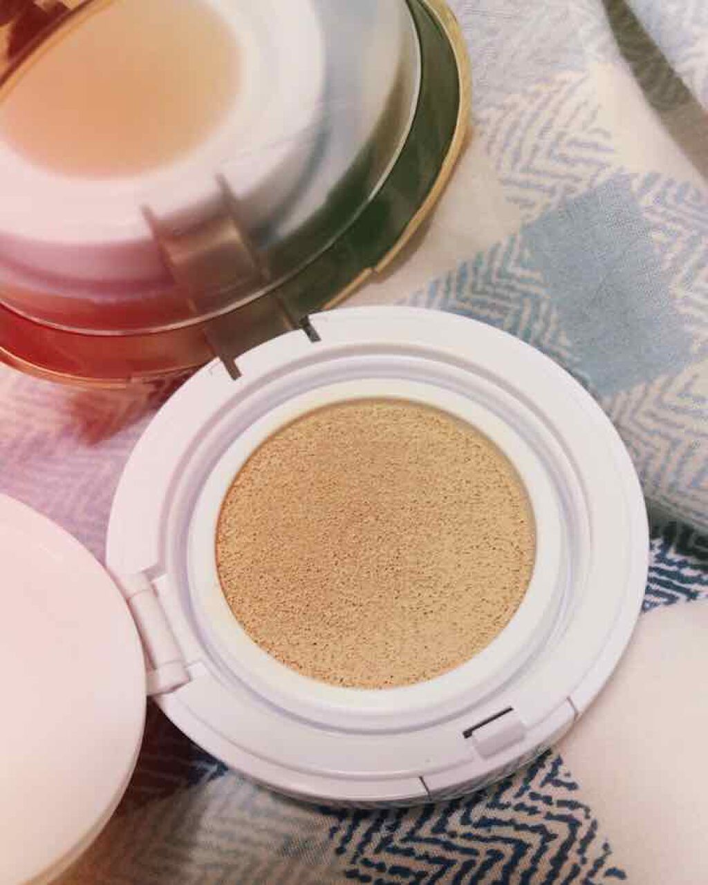 M クッション ファンデーション(モイスチャー)/MISSHA/クッションファンデーションを使ったクチコミ(3枚目)
