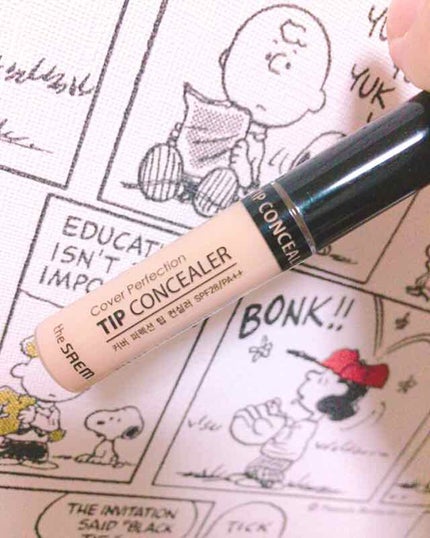 カバーパーフェクション チップコンシーラー/the SAEM/リキッドコンシーラーを使ったクチコミ(1枚目)