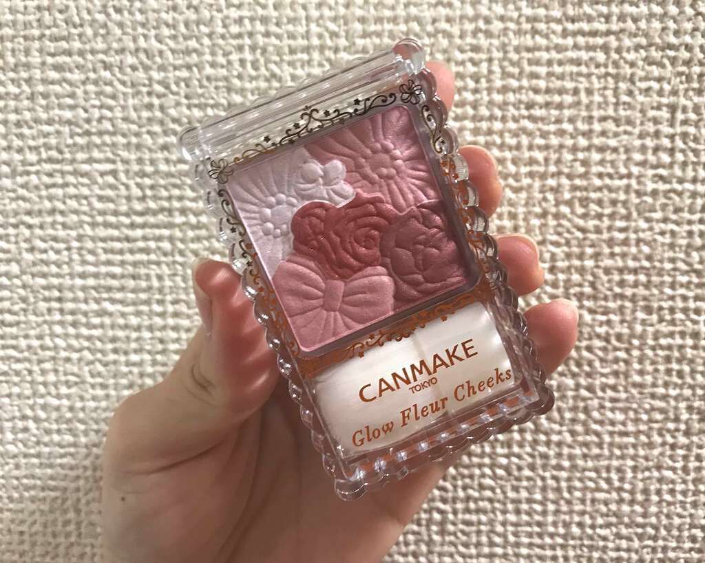 グロウフルールチークス/キャンメイク/パウダーチークを使ったクチコミ(1枚目)