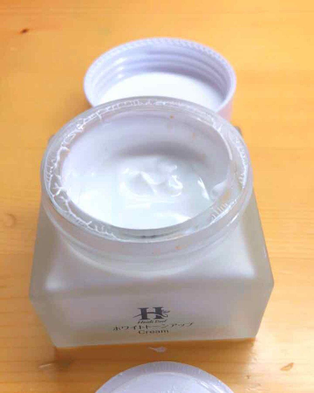 ミルキーホワイト クリーム/ハイジドルフ/化粧下地を使ったクチコミ(2枚目)