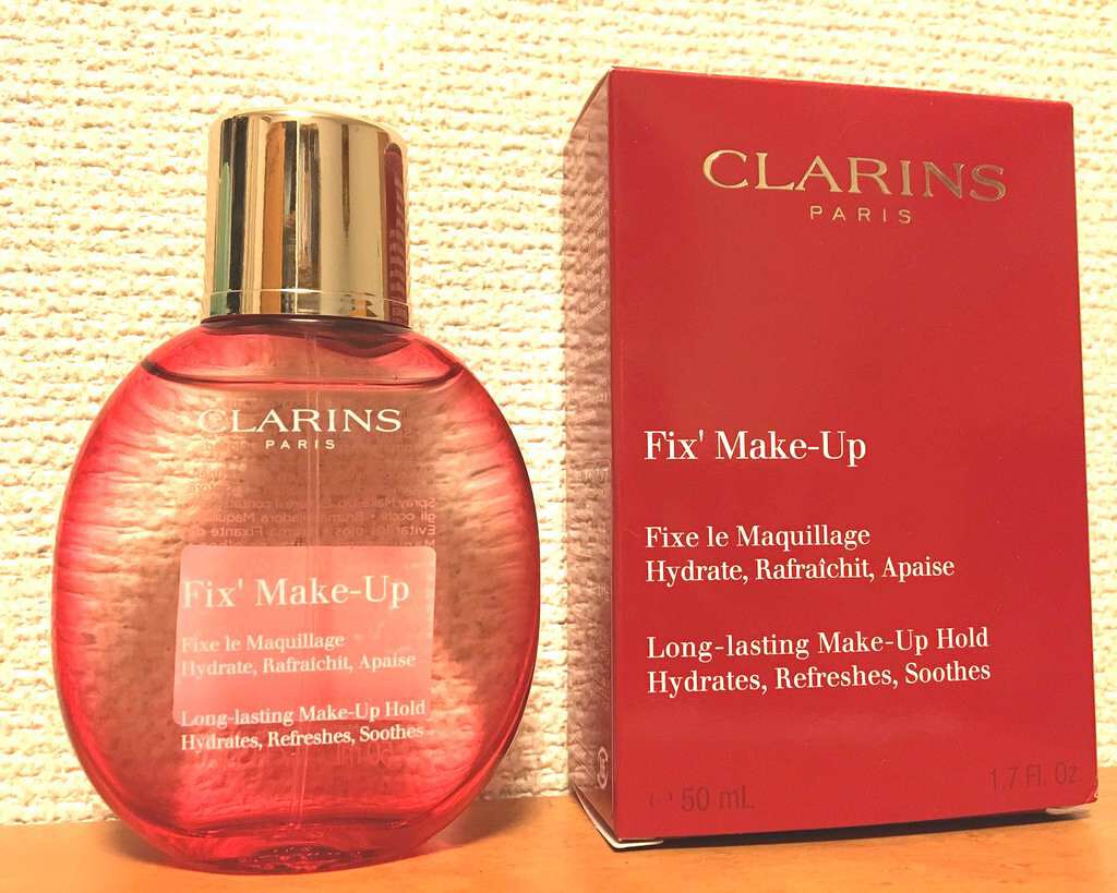 フィックス メイクアップ/CLARINS/ミスト状化粧水を使ったクチコミ(1枚目)