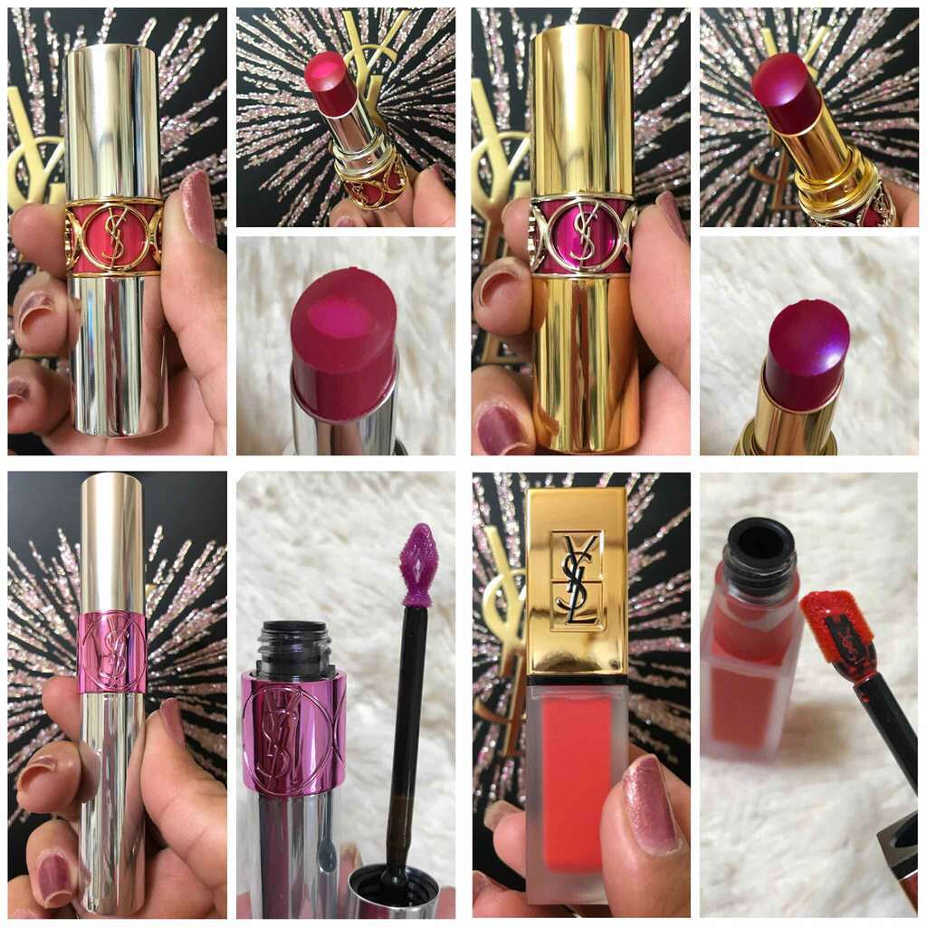 ルージュ ヴォリュプテ シャイン/YVES SAINT LAURENT BEAUTE/口紅を使ったクチコミ(2枚目)