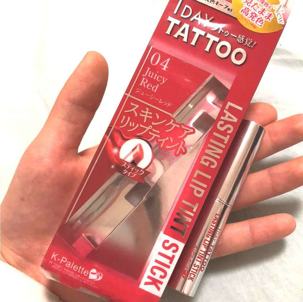 ラスティングリップティントスティック/K-パレット/リップティントを使ったクチコミ(1枚目)