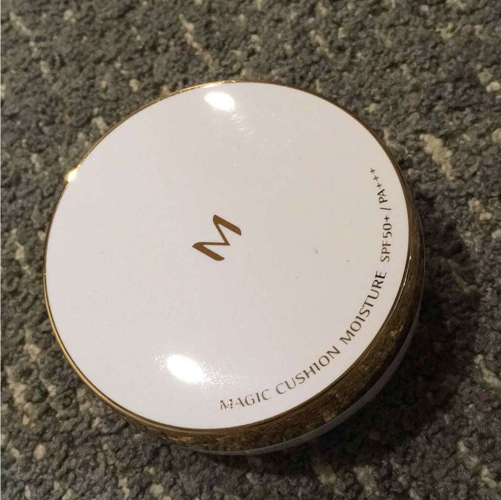 M クッション ファンデーション(モイスチャー)/MISSHA/クッションファンデーションを使ったクチコミ(1枚目)