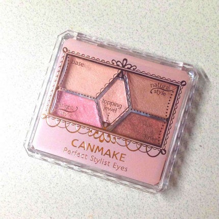 【旧品】パーフェクトスタイリストアイズ/キャンメイク/アイシャドウパレットを使ったクチコミ(1枚目)
